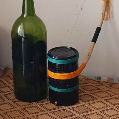Modified portable earth bow (gutbucket/gayumba/tingotalango) image 2