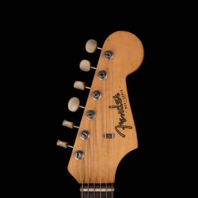 Vintage 1963 Fender Duo-Sonic Olympic White with OHSC image 19