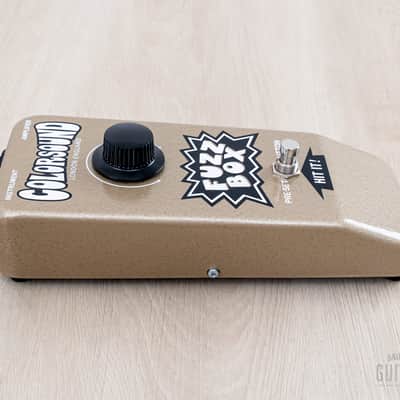 2025 Colorsound Sataka Hybrid One Knob Mk 1.5 Tone Bender Fuzz, Mint w/ Box, David Main D*A*M image 5