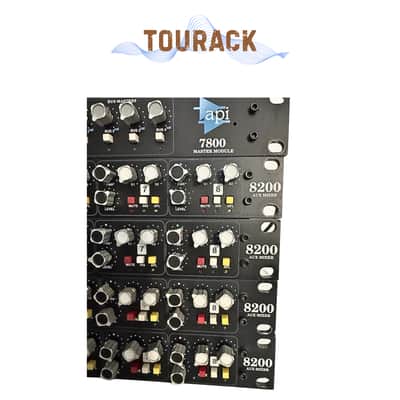API 7800 Sidecar System w/ L100 PSU + 4x API 8200 Line Mixers (32-Channel)|PERFECT| TOURACK image 3