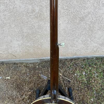 Gibson RB-180 1960s long neck banjo resonator closed back image 15