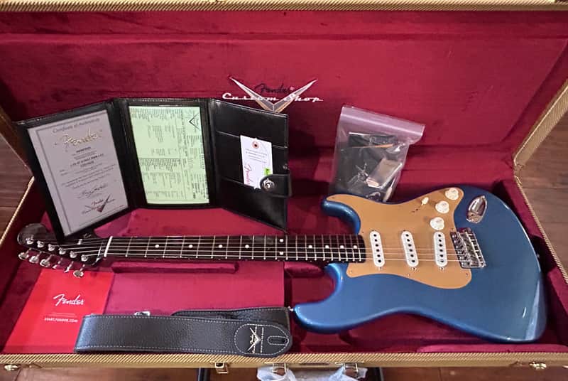 Fender Custom Shop Limited Edition ‘57 Stratocaster Relic LCC 2024 - Aged Lake Placid Blue #CZ579316 image 1