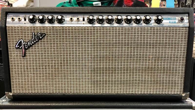 Fender Bandmaster Reverb 2 Channel 40 Watt Tube Head 1974 - Pre Owned *Pickup Only* image 1