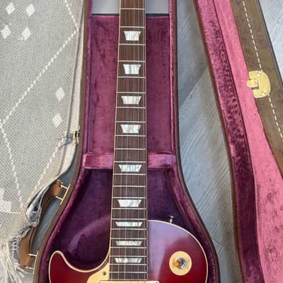 Gibson Custom Shop Historic R8 Les Paul Vintage Cherry Sunburst VOS Left Handed image 12