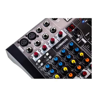 Allen & Heath ZED-6FX Compact 6 Input Analogue Mixer with FX XLR main outputs 2-Band EQ and Low Cut Filter image 4