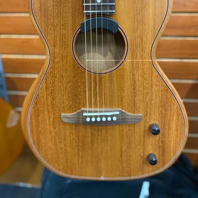 Fender Highway Series Parlor Mahogany Top - All Mahogany image 2