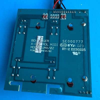 BEHRINGER UMX610 U-Control MIDI Keyboard Part: Fader Slider Octave Circuit Board image 6