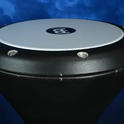 Meinl HE-3018 Hand Engraved Aluminum Doumbek with Synthetic Head 2010s - Black image 4