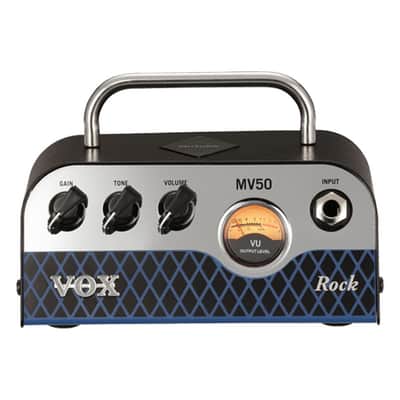 Vox MV50 Rock 50-watt Hybrid Tube Mini Electric Guitar Amplifier Head image 1