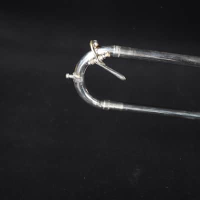 King 606 Student Model Tenor Trombone 2010s - Clear-Lacquered Brass image 5
