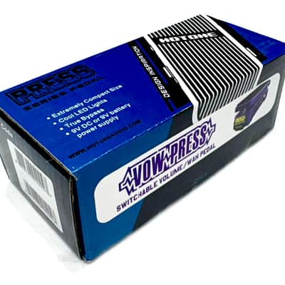 Hotone Vow Press Switchable Volume/Wah 2010s - Purple image 6