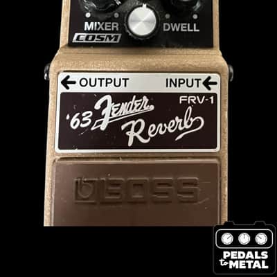Boss FRV-1 '63 Fender Reverb 2009 - Present - Brown - X17587 image 2