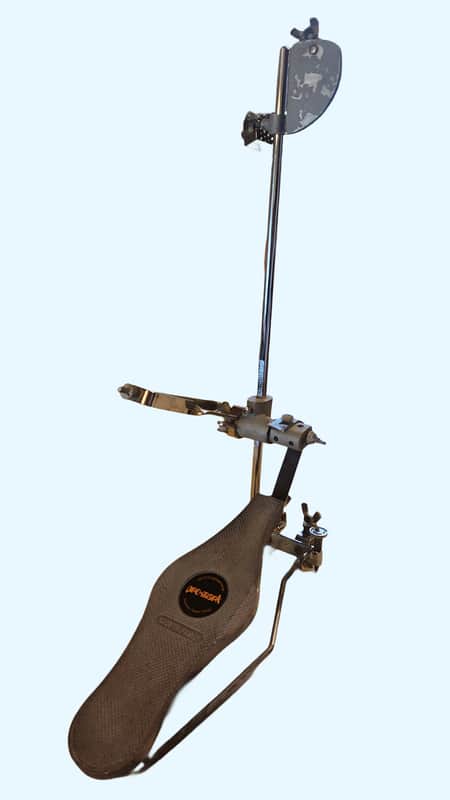 1970's Jacques Capelle Pro-Mark Orange Bass Drum Pedal Dual-Clamp 70s France FREE SHIPPING! image 1