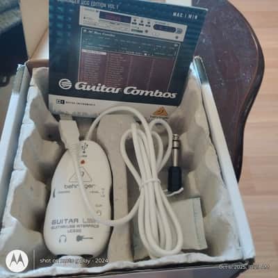 Behringer Guitar Link UCG102 Guitar-to-USB Audio Interface 2014 - Present - Standard image 2
