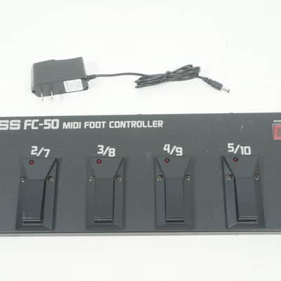 [SALE Ends June 30] BOSS FC-50 MIDI Foot Controller Battery Powered Pedal Roland w/ 100-240V PSU image 1