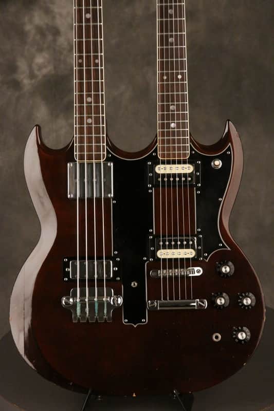 Ibanez Double Neck 6/4-string "lawsuit era" w/original OWNER'S MANUAL 1970s image 1
