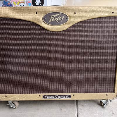Peavey Classic 50 212 50-Watt 2x12" Guitar Combo 1990s - Tweed image 1