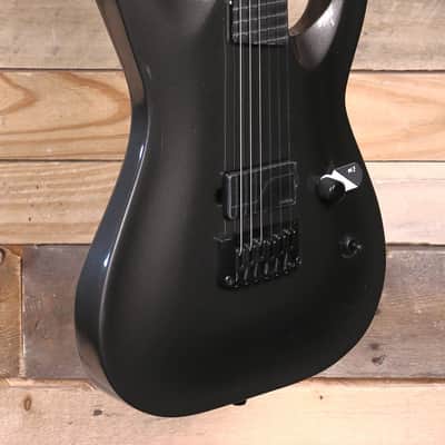 ESP Mick Thomson LTD MT-I Electric Guitar Obsidian Metallic w/ Case image 2