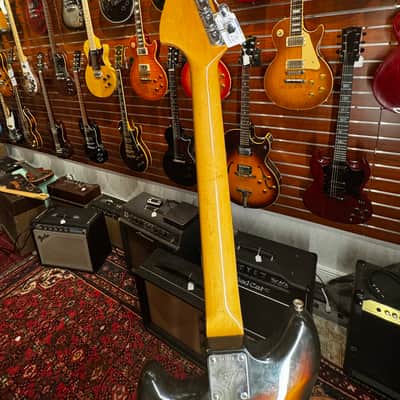 Fender Mustang Guitar with Rosewood Fretboard 1972 - 1978 - Sunburst image 4