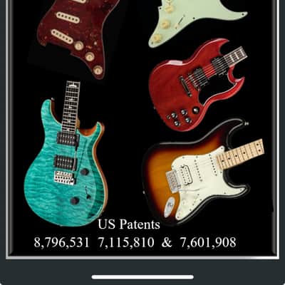 AMBROSONICS, LLC WOW, 23 Wirings! Bluetooth Programmable Pre-wired pickguard Pickup Director with FREE Pickup Composer App 2025 - Plain White image 13