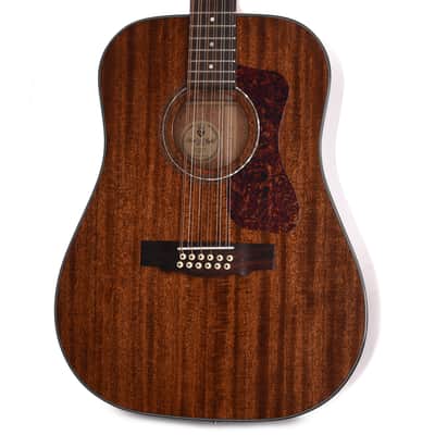 Guild Westerly D-1212 Dreadnought 12-String Mahogany Natural Gloss image 2