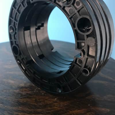 Burlington Recording 1/4" NAB Hubs for 1/4" Metal Reels Black (6 Pack) image 1