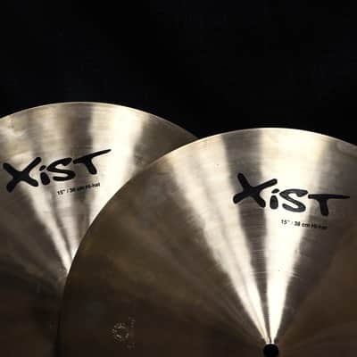 Istanbul Agop Xist Natural Hi Hat Cymbals 15" - Natural image 1