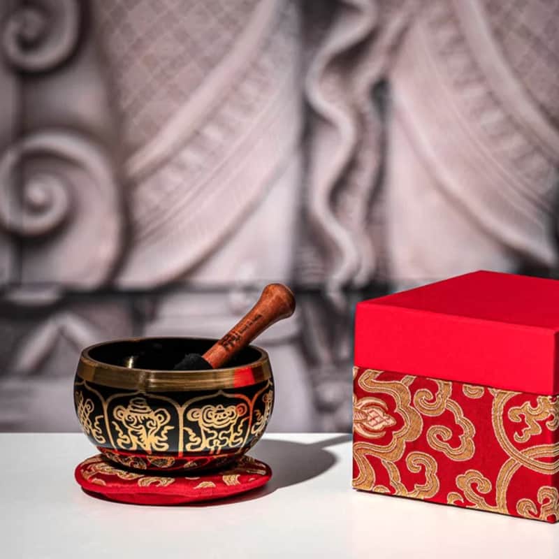 Meinl Ornamental Series Singing Bowl 300g W/Red Gift Box - DEMO image 1