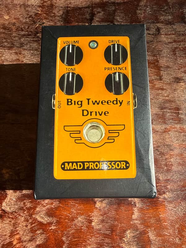 Mad Professor Big Tweedy Drive 2010s - Yellow | Reverb