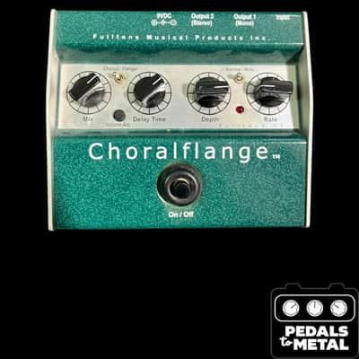 Fulltone Choralflange 2001 - 2008 - Green/Silver - X21803 image 3