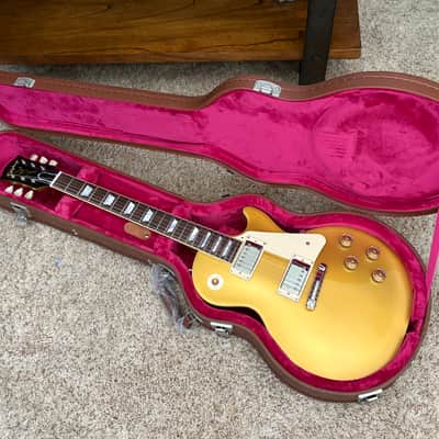 Epiphone Inspired by Gibson Custom Shop Tak Matsumoto Signature 1955 Les Paul 2024 - Antique Gold image 1