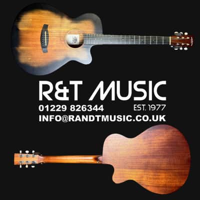 Tanglewood TW OT 2E Auld Trinity Super Folk Acoustic Guitar image 7