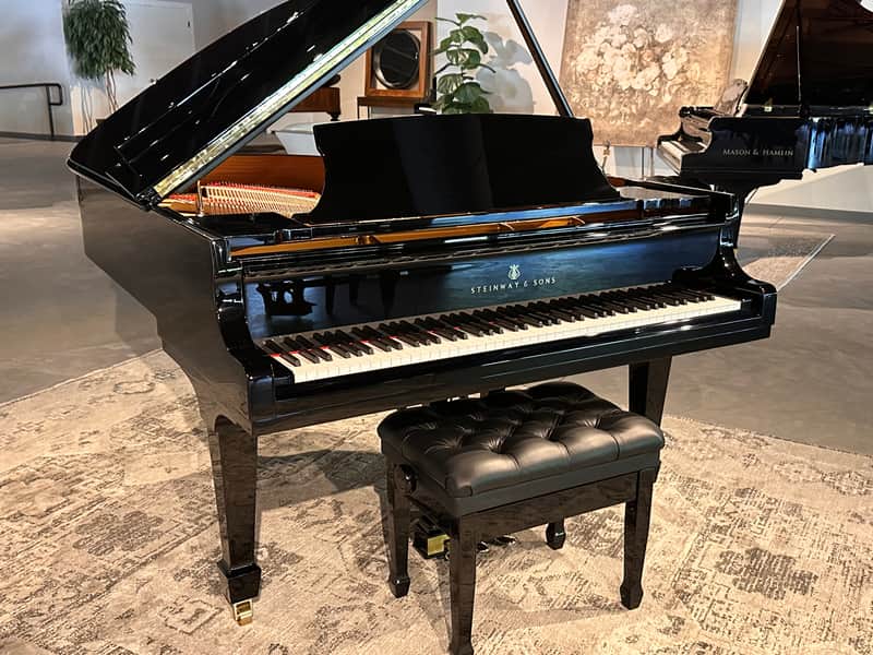 Steinway&Sons L 1967 - Ebony Polish image 1