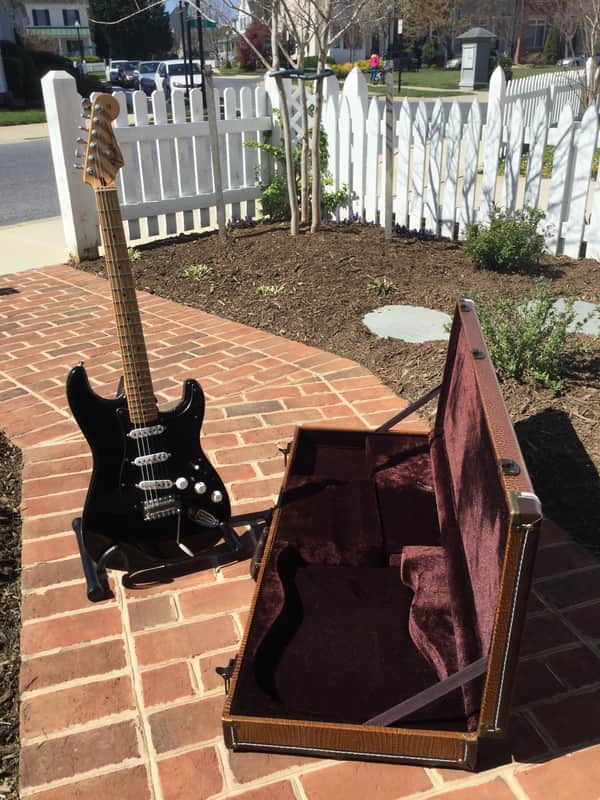 Fender "Black" Stratocaster - 920D Custom Shop with Gilmour Type Specs image 1