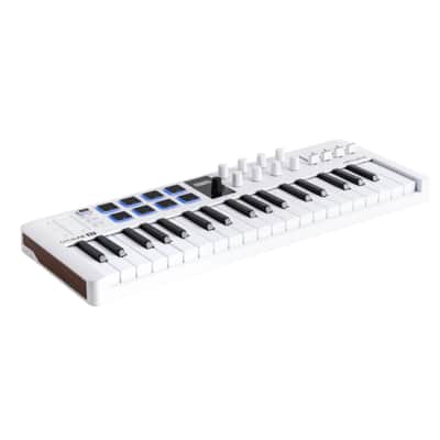 Arturia MiniLab 37 37-Key MIDI Controller, White image 4