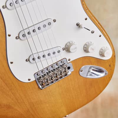 Mario Martin Custom '60's Strat Brazilian Fretboard! 2018 - Hippie Amber image 15