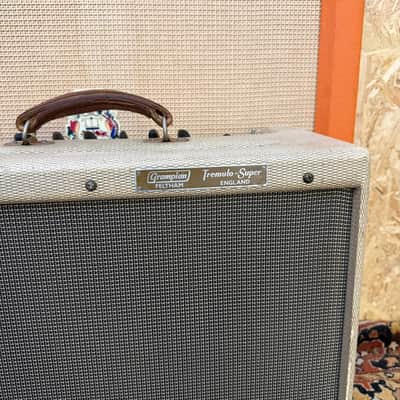 Vintage 1960s Grampian Tremulo Super 2x9 British Valve Amplifier Combo *RARE* image 2