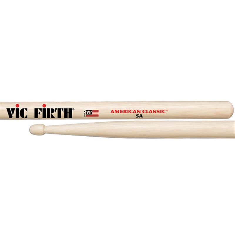 Vic Firth 5AW Wood Tip Drum Sticks VF5A image 1
