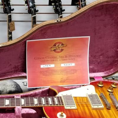 2002 Gibson ’59 Reissue Les Paul COA Included Monster Top! (228) image 7