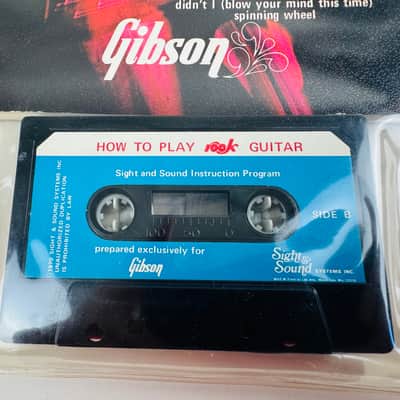 Gibson "How to Play Rock Guitar" Cassette & Instruction Book Set (1970) image 3