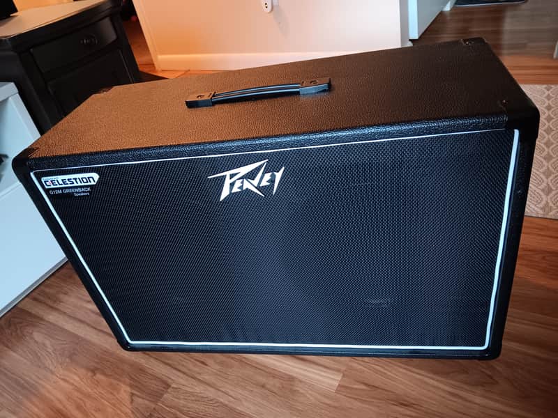 Peavey 212-6 50-Watt Mono/25-Watt Stereo 2x12 inch Cabinet ((with custom cover)) image 1