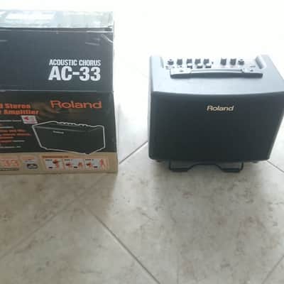 Roland AC-33 Acoustic Chorus 2-Channel 30-Watt 2x5" Acoustic Guitar Combo 2010 - Present - Black