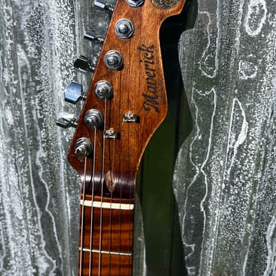 Walla Walla Maverick Pro Crystal Route 66 2018 - Swamp ash,walnut stain,tru oil finish image 2