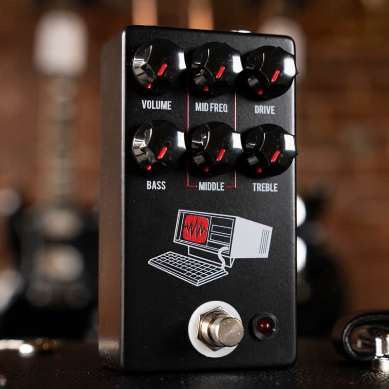 JHS Hard Drive Distortion Pedal - Black image 1