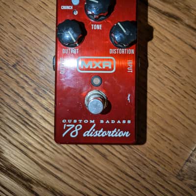 MXR M78 Custom Badass '78 Distortion 2011 - Present - Red image 1