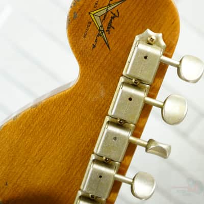 Fender Custom Shop 2025 LTD Roasted Bighead 1966 Stratocaster Super Heavy Relic - Aged Black image 19