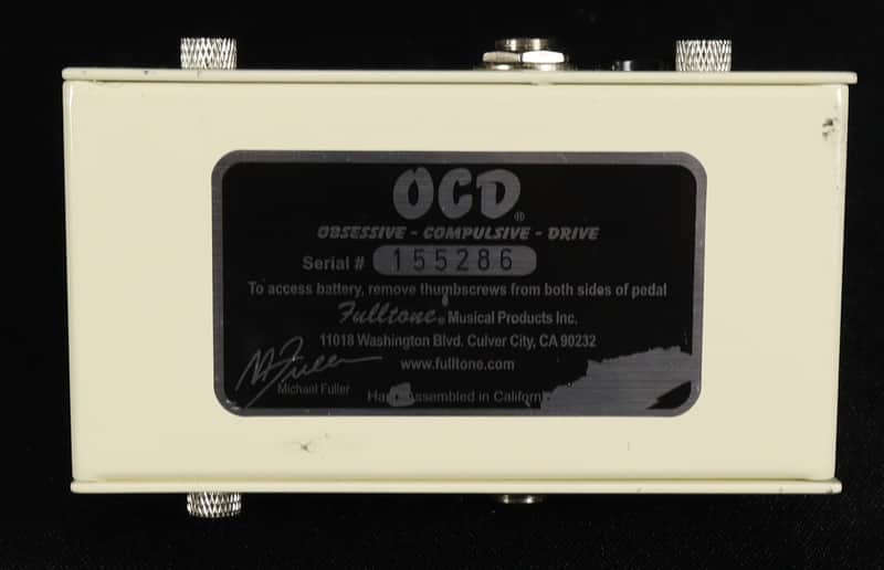 Fulltone OCD V1.7 Overdrive Distortion Electric Guitar Effect