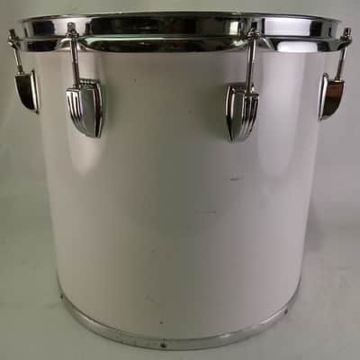 *Ludwig 12x13" Concert/Tenor Tom Drum White Cortex Wrap Vintage 80s Monroe Maple image 3