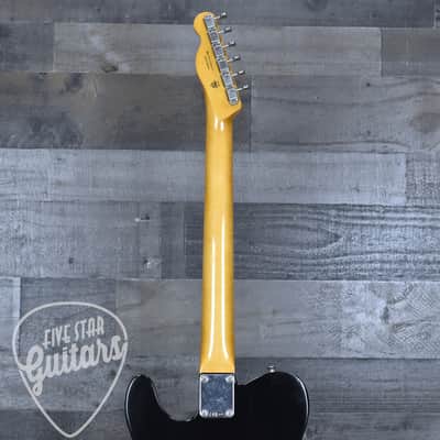 Mint Fender Dealer Exclusive Vintera  Road Worn  '60s Double Esquire -  Black with Deluxe Gig Bag image 7