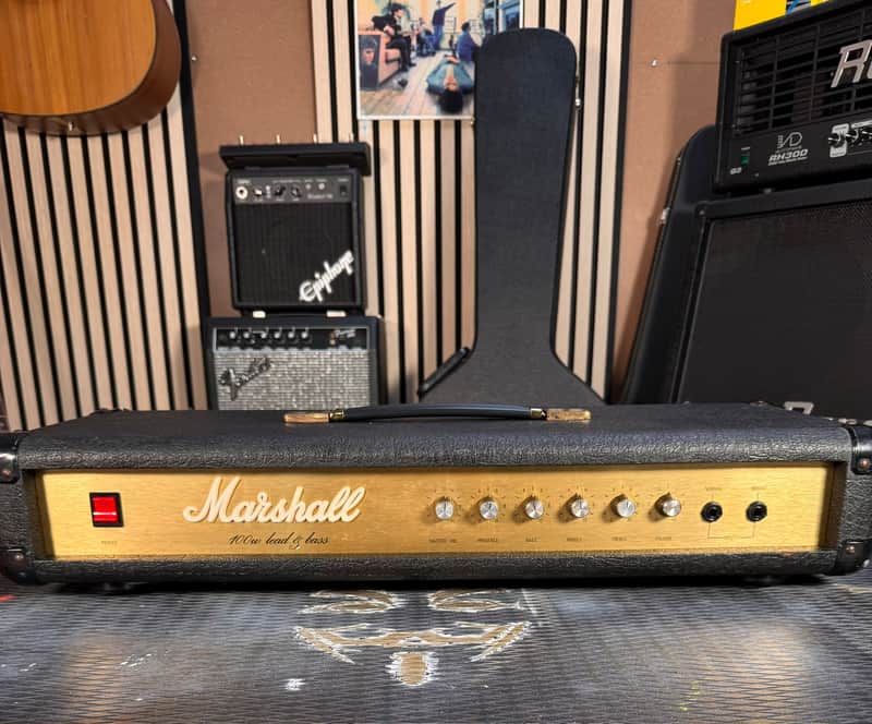 π₯ 1978 Marshall 2195 100W Lead & Bass Vintage Amplifier Head UK Made π₯ image 1